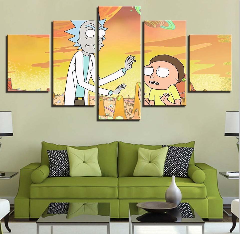 Rick And Morty 27 – Cartoon Canvas Wall Art