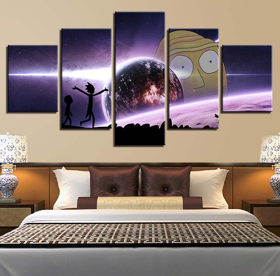 Rick And Morty 28 – Cartoon Canvas Wall Art