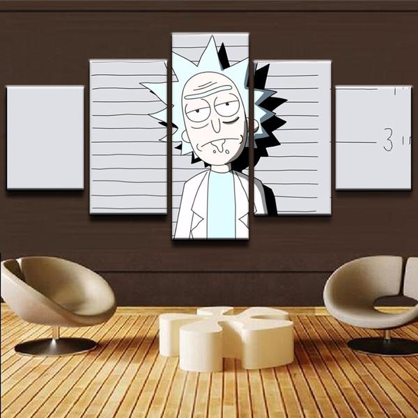 Rick And Morty – Cartoon Canvas Wall Art