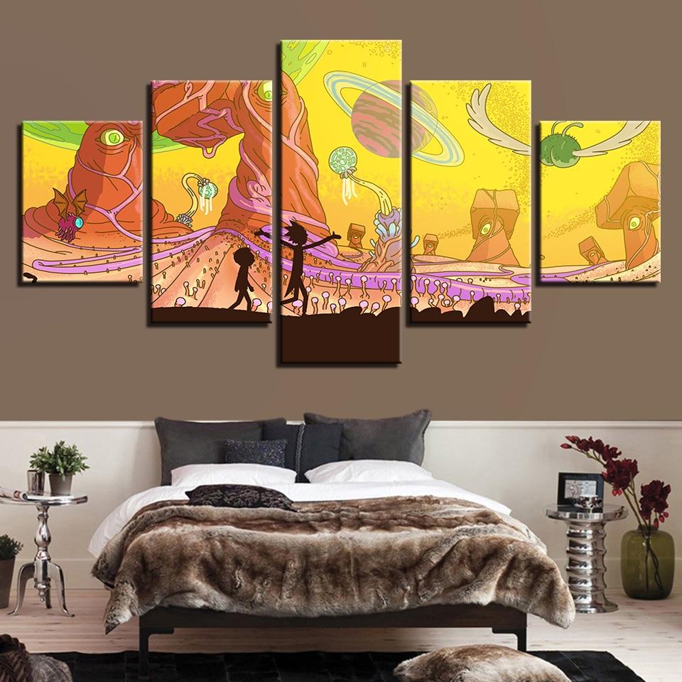 Rick And Morty 42 – Cartoon Canvas Wall Art