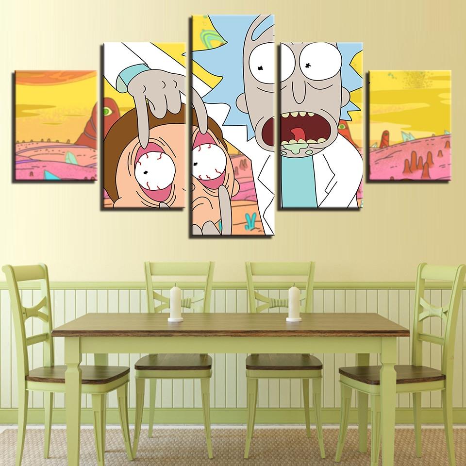 Rick And Morty 81 – Cartoon Canvas Wall Art