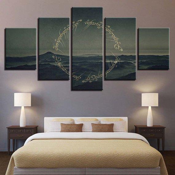 The Lord Of The Rings Movie Canvas Wall Art
