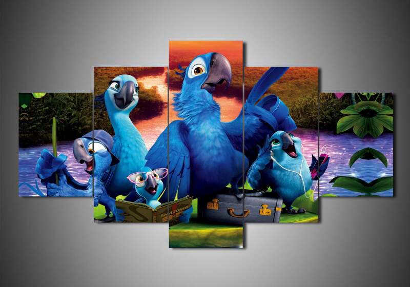 Rio 1 – Cartoon Canvas Wall Art