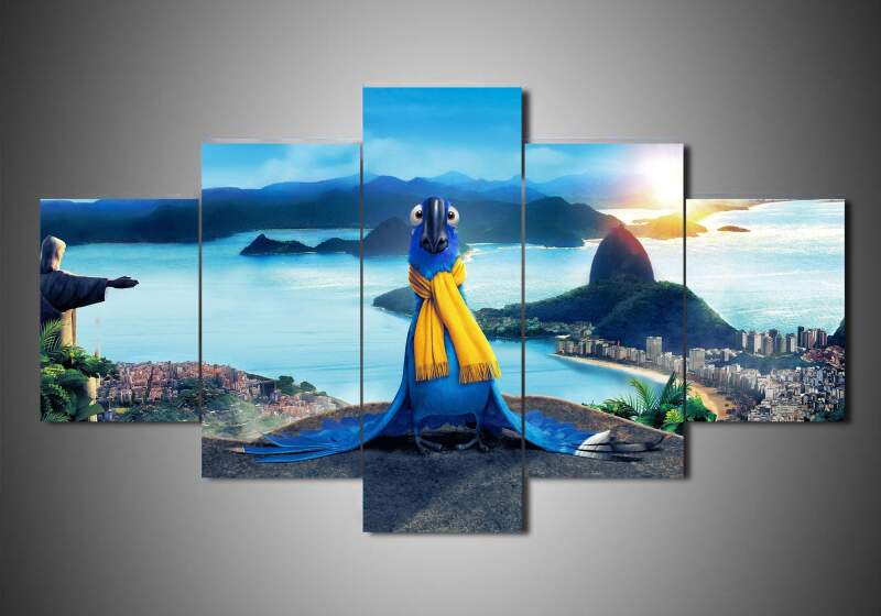 Rio 3 – Cartoon Canvas Wall Art
