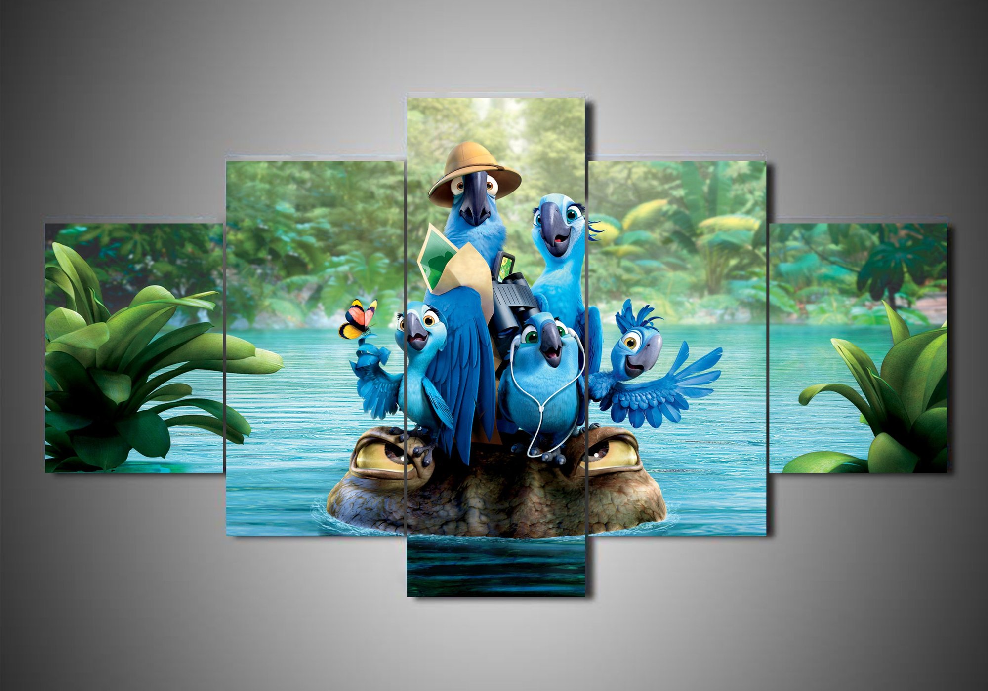 Rio – Cartoon Canvas Wall Art