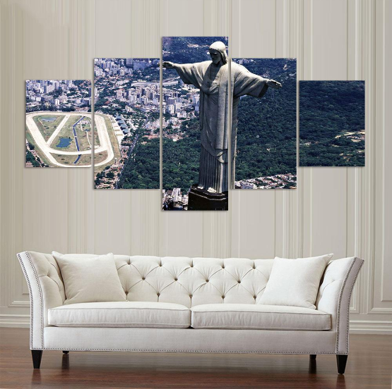 Rio De Janeiro’S Christ The Redeemer – Nature Canvas Wall Art