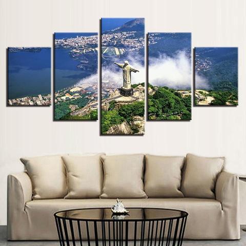 Rio’S Christ The Redeemer – Religion Canvas Wall Art