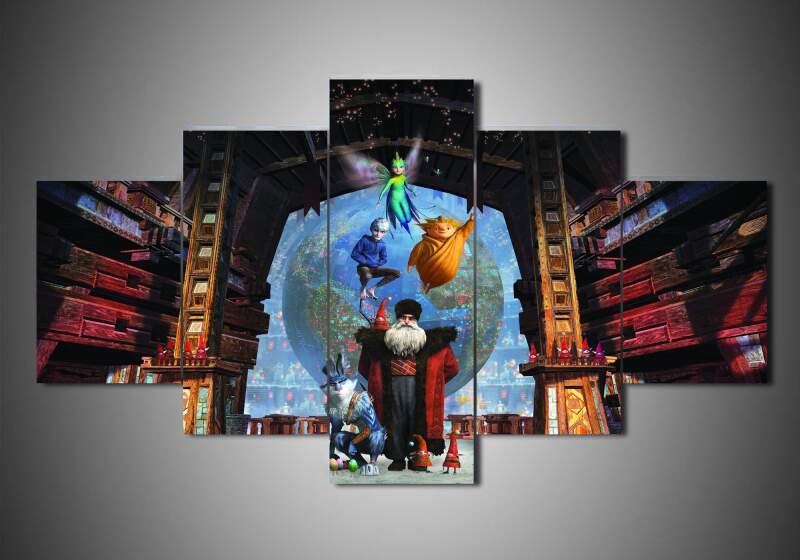 Rise Of The Guardians – Cartoon Canvas Wall Art