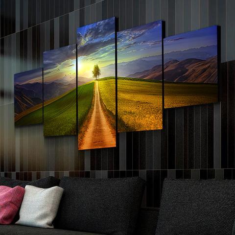 Road To Paradise – Nature Canvas Wall Art