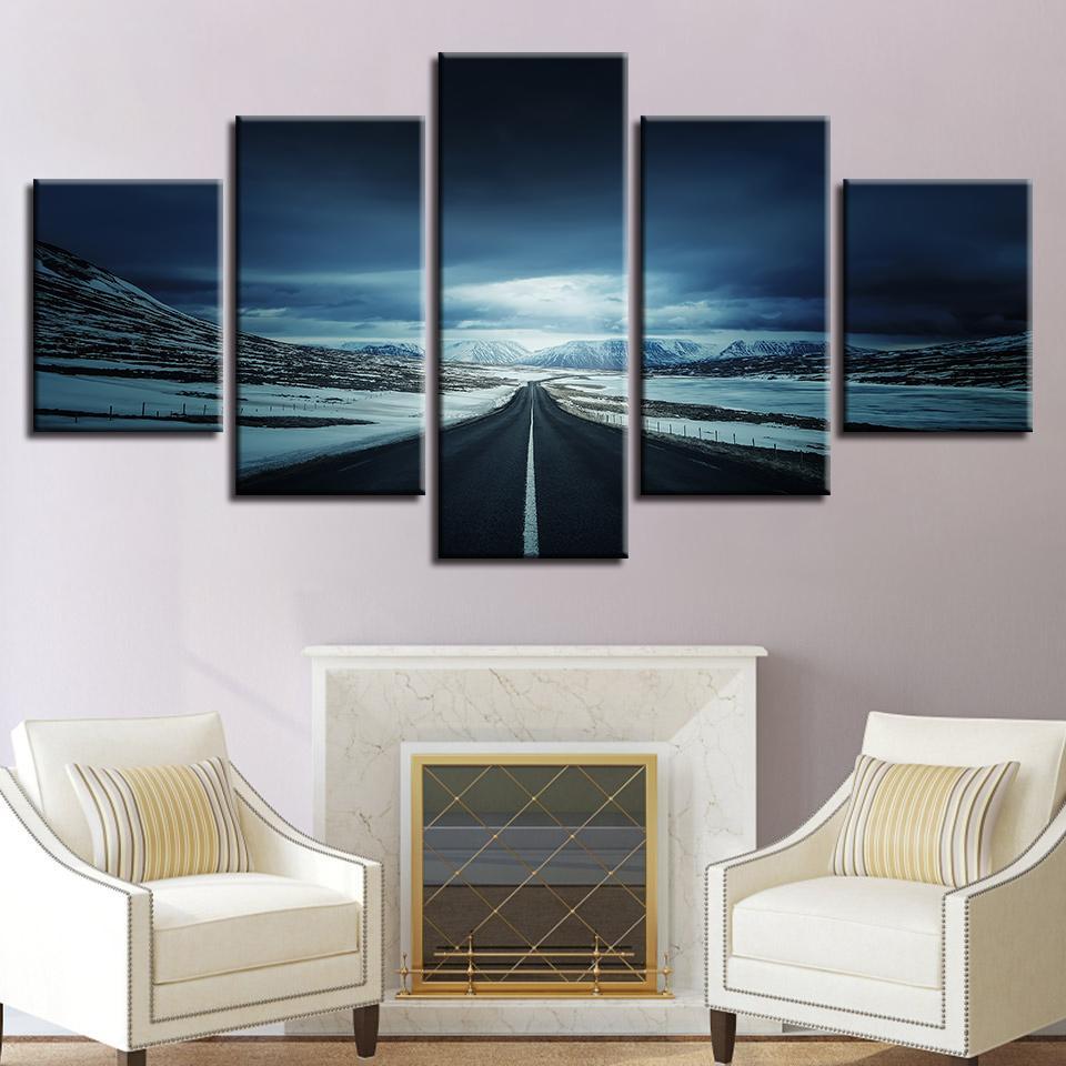 Roads To The Unknown – Nature Canvas Wall Art