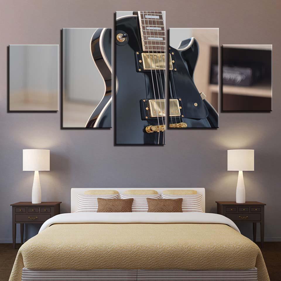 Rock Electric Guitar – Music Canvas Wall Art