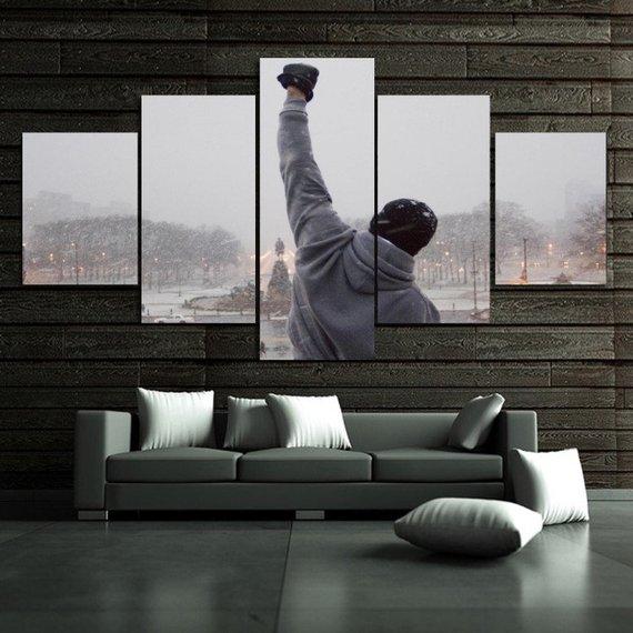 Rocky Balboa – Famous Person Canvas Wall Art