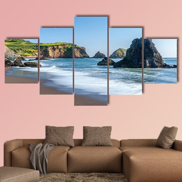 Rodeo Beach In California – Nature Canvas Wall Art