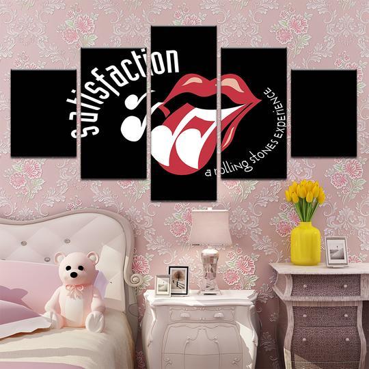 Rolling Stones Satisfaction – Music Canvas Wall Art