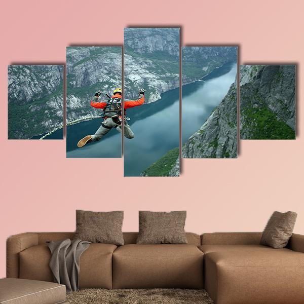 Rope Jumping – Sport Canvas Wall Art