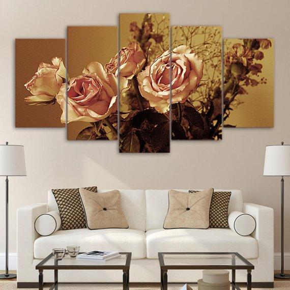 Rose Floral – Nature Canvas Wall Art