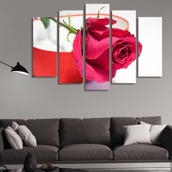 Rose With Thorns – Nature Canvas Wall Art