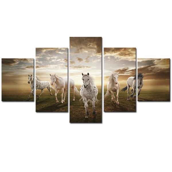 Running Galloping Horse – Animal Canvas Wall Art