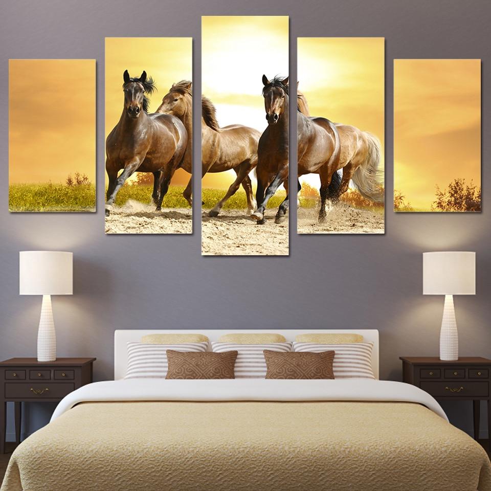Running Horses 2 – Animal Canvas Wall Art