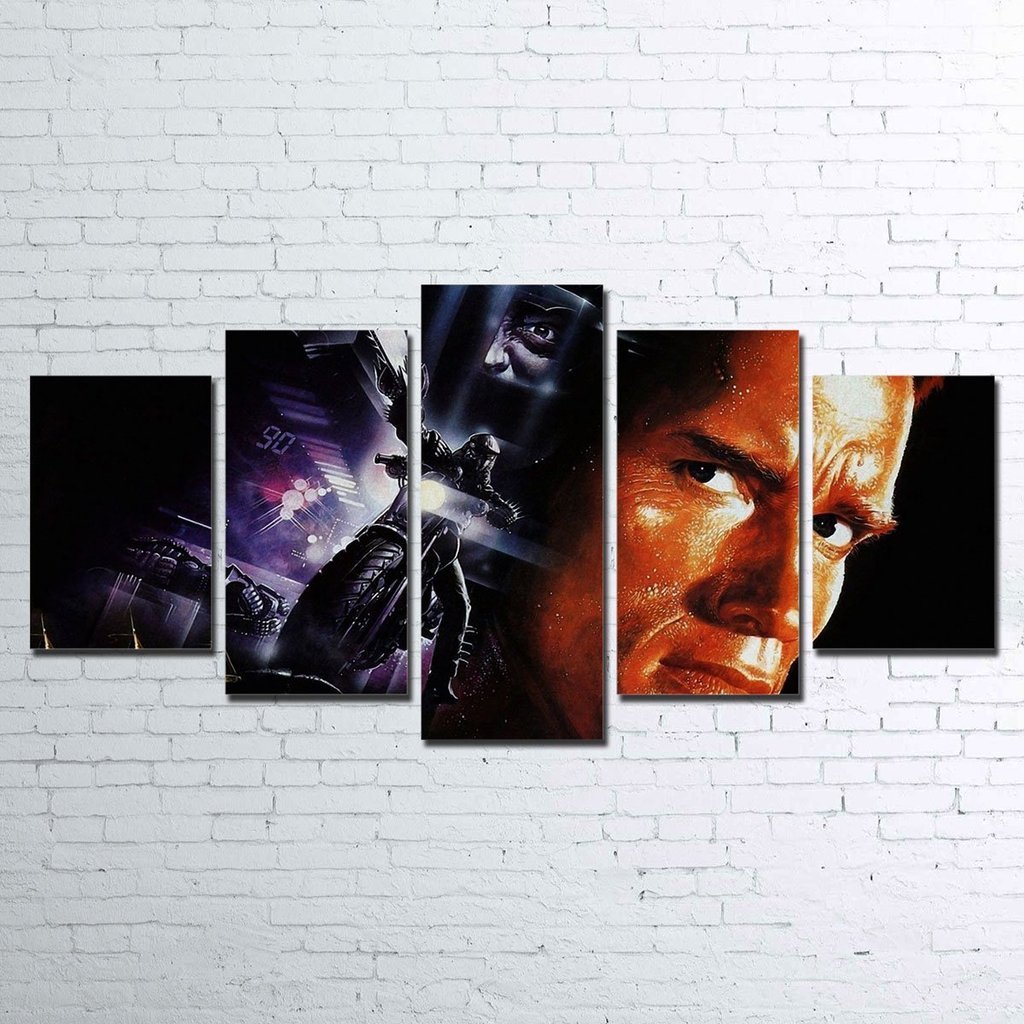 Running Man – Movie Canvas Wall Art