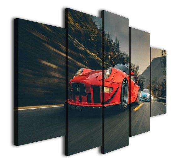 Rwb Porsche 911 Sport Racing Car – Automative Canvas Wall Art