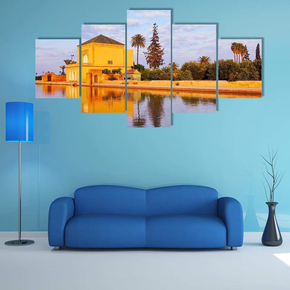 Saadian Garden In Morocco – Nature Canvas Wall Art