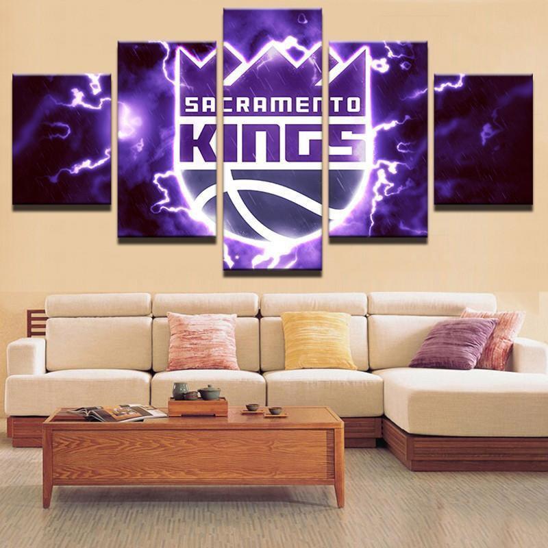 Sacramento Kings Nba Basketball – Canvas Wall Art