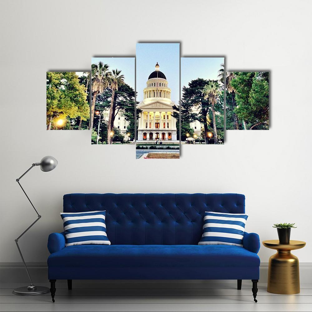 Sacramento State Capitol Building – Nature Canvas Wall Art