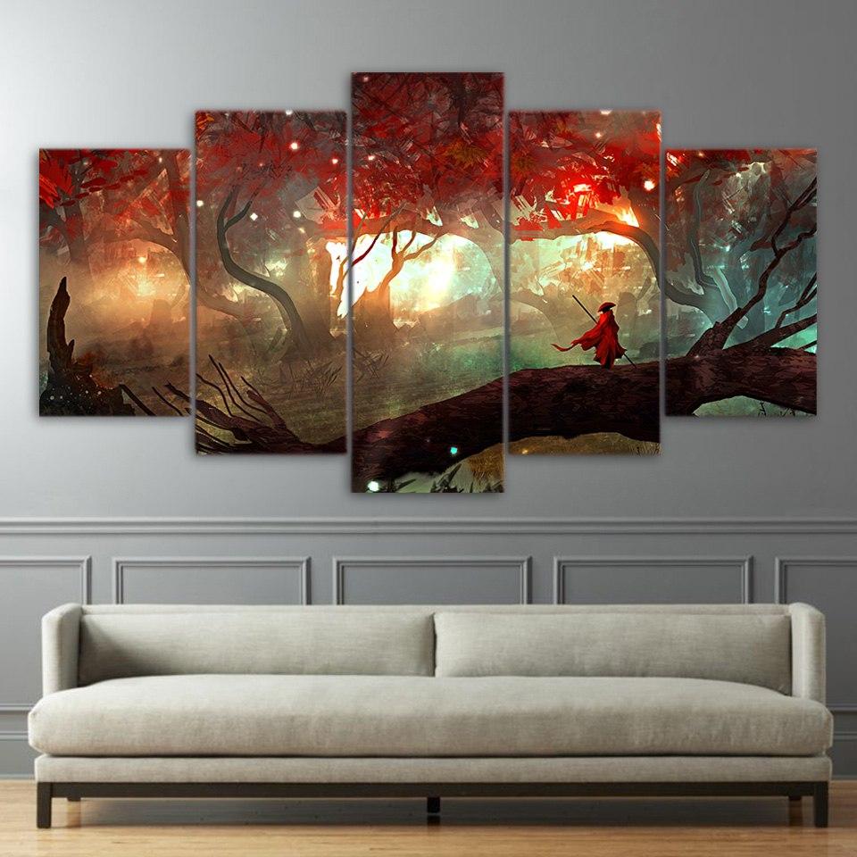 Sacred Journey – Anime Canvas Wall Art