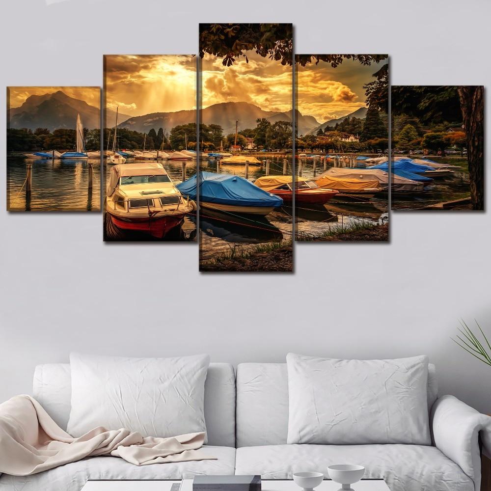 Sail Ship 11 – Space Canvas Wall Art