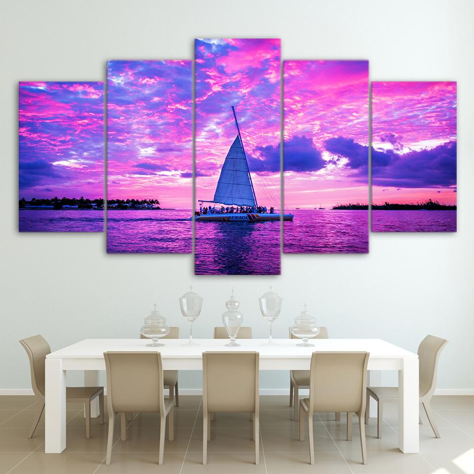 Sailing Seaview – Nature Canvas Wall Art