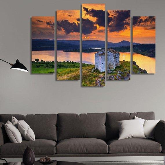 Saint Joan Letni Chapel – Nature Canvas Wall Art