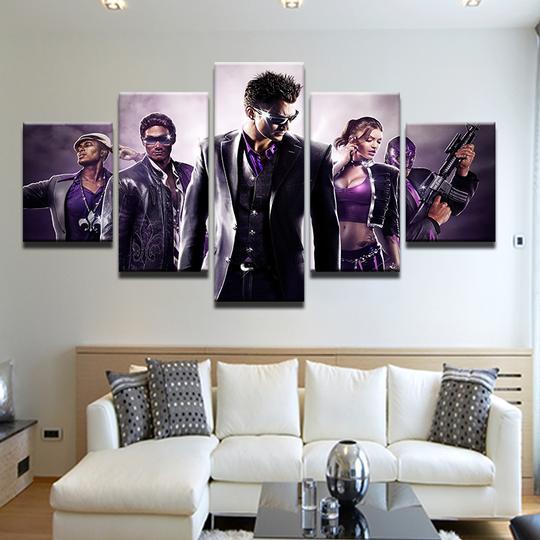 Saints Row – Movie Canvas Wall Art