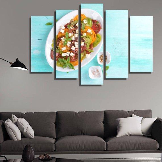 Salad – Kitchen Canvas Wall Art