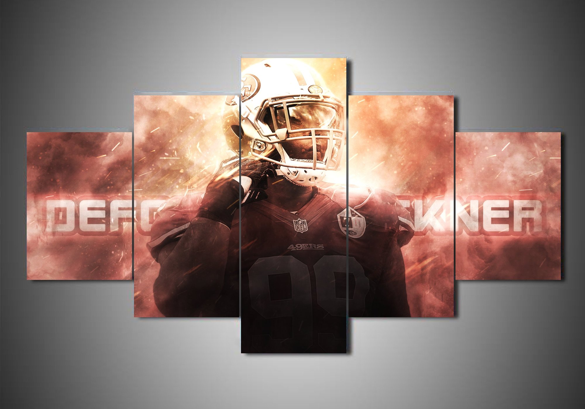 San Francisco 49Ers – Deforest Buckner – Sport Canvas Wall Art