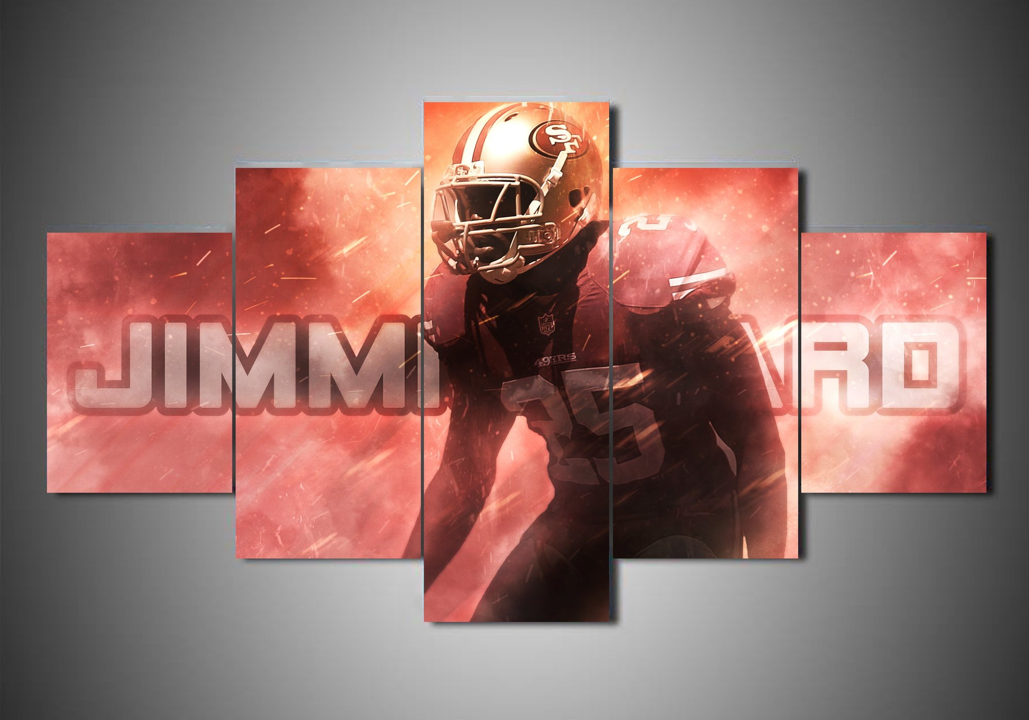 San Francisco 49Ers – Jimmie Ward – Sport Canvas Wall Art
