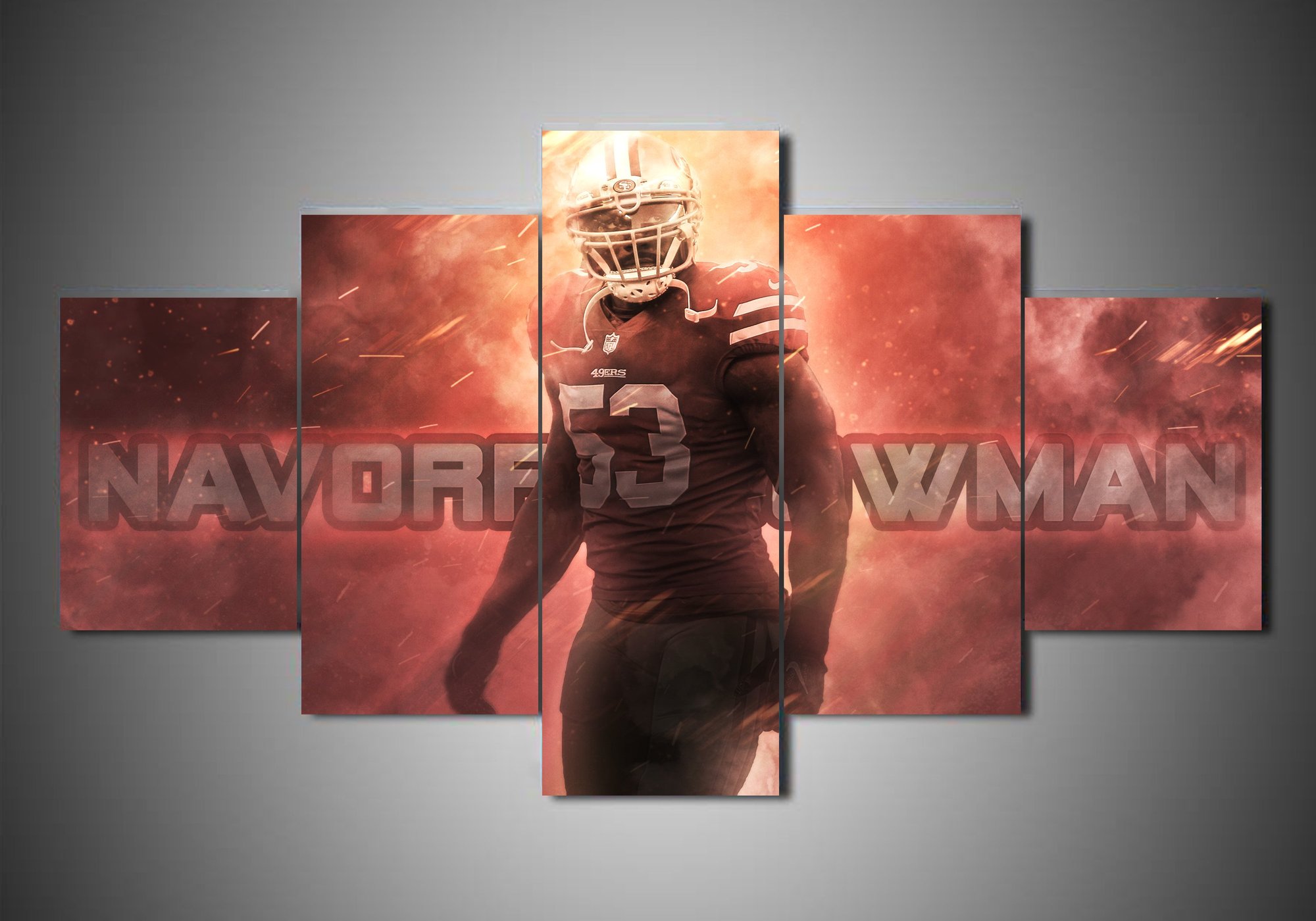 San Francisco 49Ers – Navorro Bowman – Sport Canvas Wall Art
