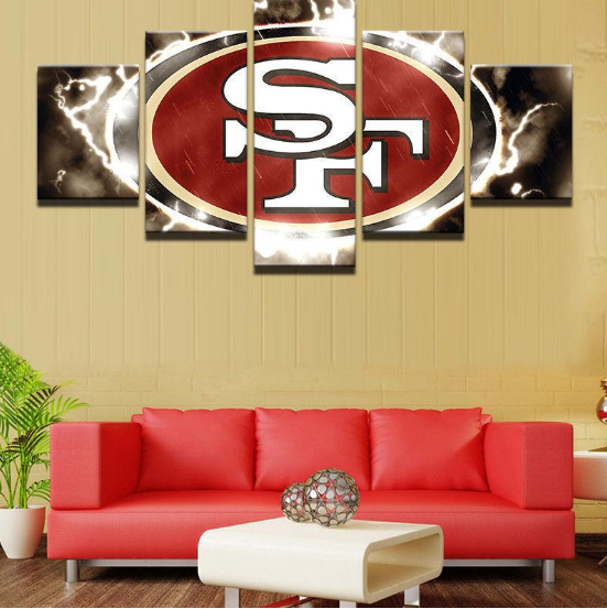 San Francisco 49Ers Sport – Sport Canvas Wall Art