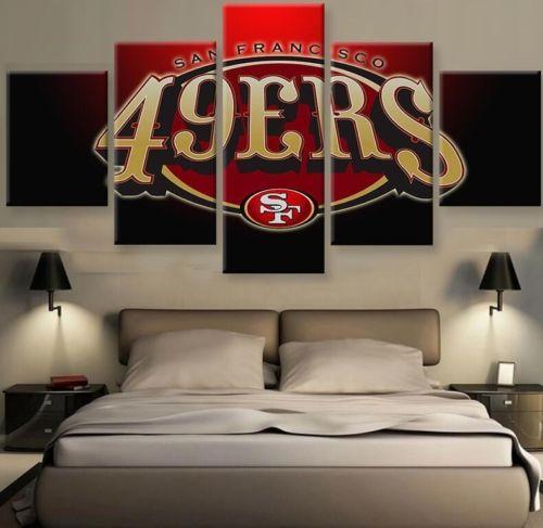 San Francisco 49Ers Sports Team – Sport Canvas Wall Art