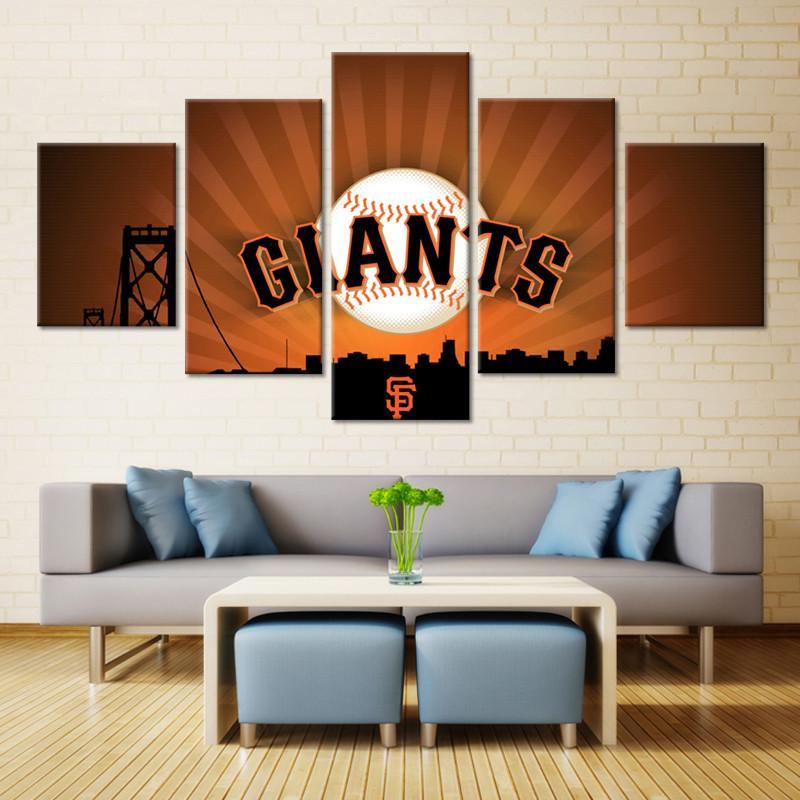 San Francisco Giants Baseball Team – Sport Canvas Wall Art