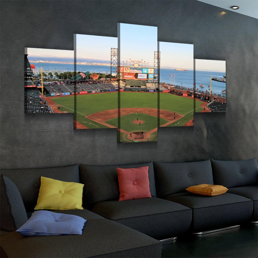 San Francisco Giants Stadium Baseball – Canvas Wall Art