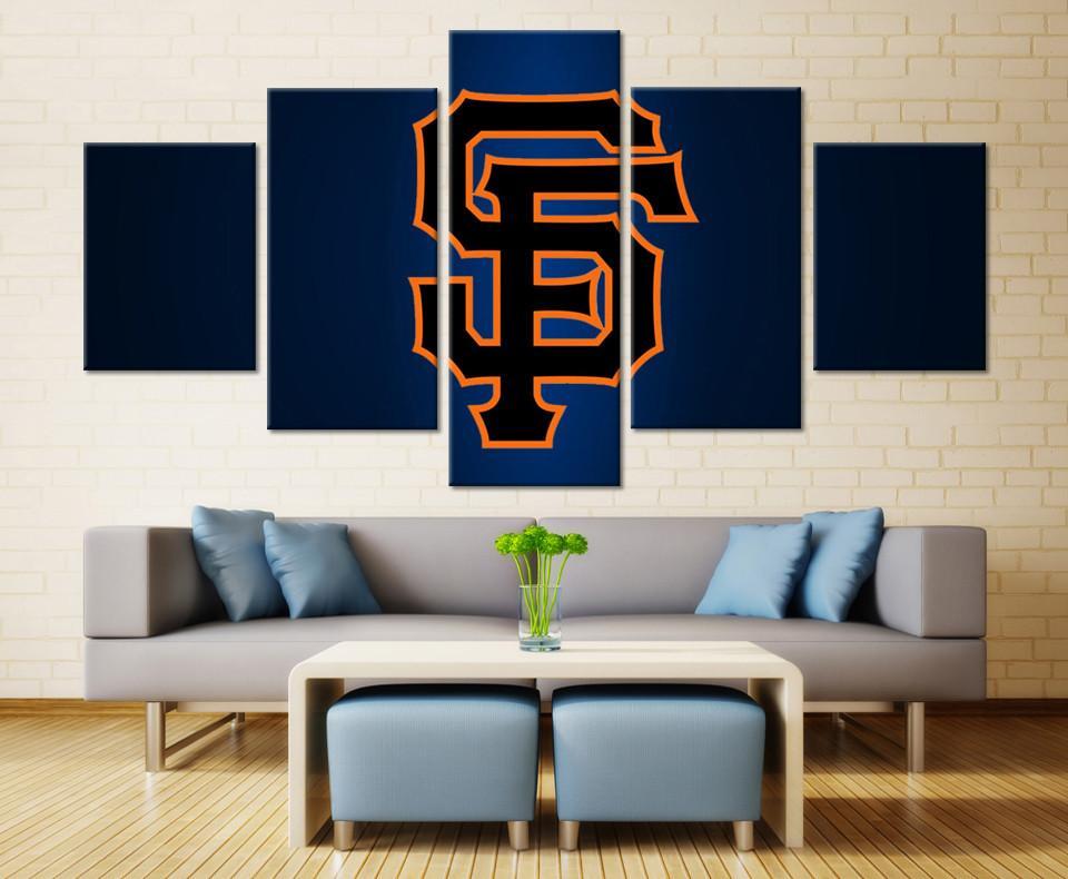 San Francisco Giants Team Logo – Sport Canvas Wall Art