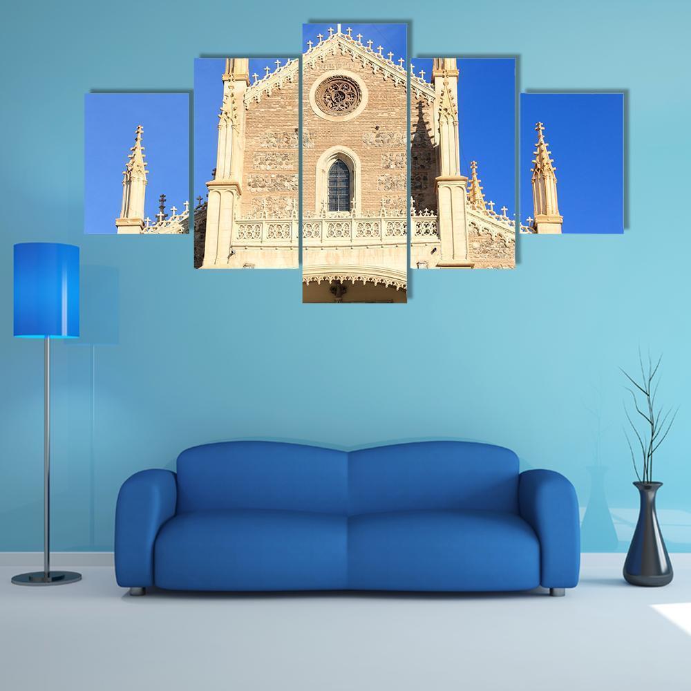 San Jeronimo Church In Madrid – Religion Canvas Wall Art