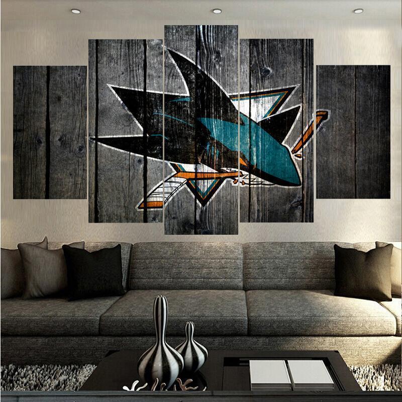 San Jose Sharks Hockey Sport – Canvas Wall Art
