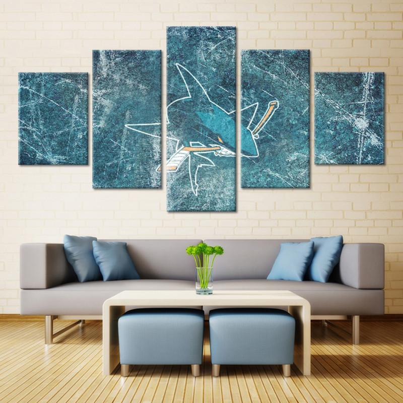 San Jose Sharks NHL Team – Sport Canvas Wall Art