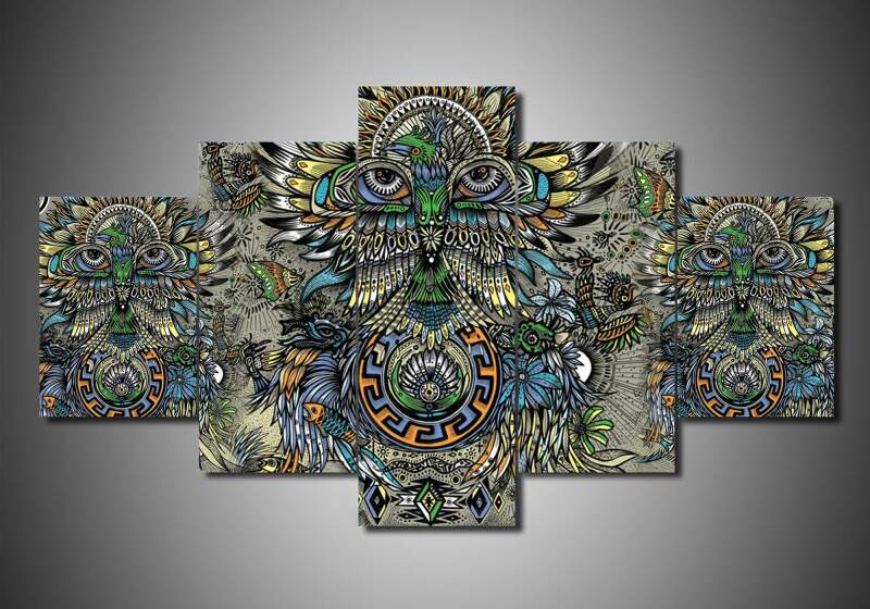 Santana – Abstract Canvas Wall Art
