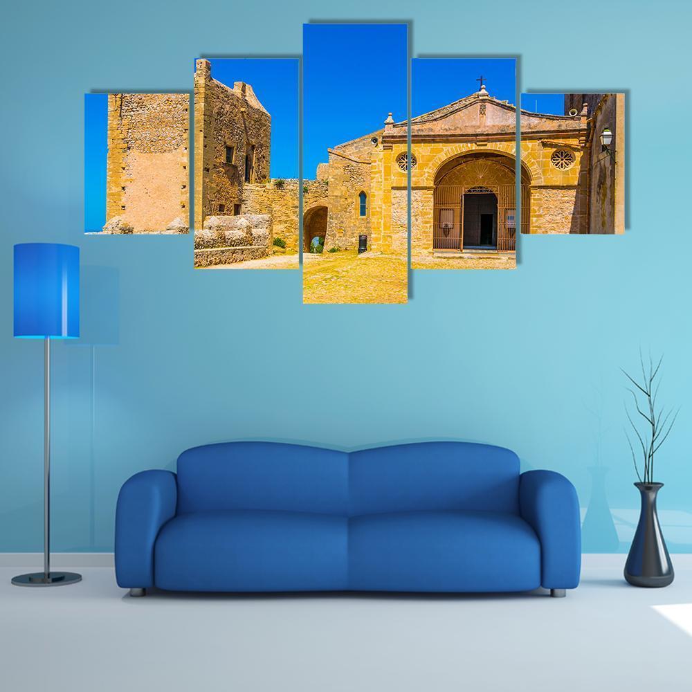 Santuari Del Puig De Maria At Mallorca – Religion Canvas Wall Art