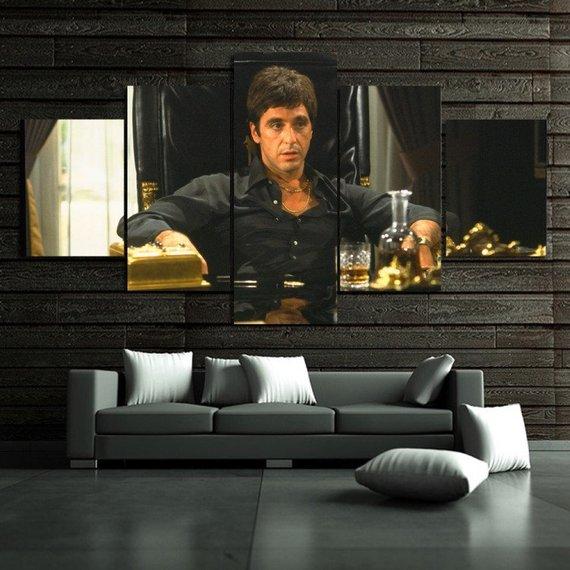 Scarface Classic – Movie Canvas Wall Art