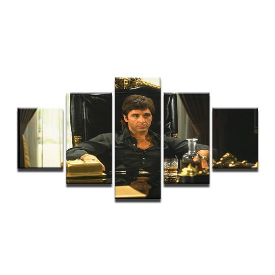 Scarface Tony Montana – Famous Person Canvas Wall Art