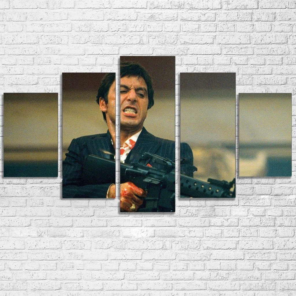 Scarface – Tony Montana – Movie Canvas Wall Art
